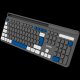 CANYON keyboard HKB-W03 EN AAA Wireless Grey - EP2904097