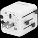 CANYON Travel Adapter OnTour One EU/UK/US/AUS White - EP2848327