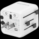 CANYON Travel Adapter OnTour One EU/UK/US/AUS White - EP2848327