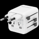 CANYON Travel Adapter OnTour One EU/UK/US/AUS White - EP2848327