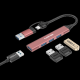 CANYON hub DS-02 4in1 USB-A/C Pink - EP2862475
