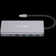 CANYON hub DS-12 13in1 4k USB-C Dark Grey - EP2933144