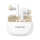CANYON Bluetooth slušalice HEXAGON 7 TWS, bela/bež - CNS-TWS7WB