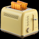 BUYDEEM 2 Slice Toaster, model DT620E, color Mellow Yellow, EU - EP2923295