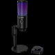 LORGAR SMP40, RGB Microphone with external mute button and metal stand, Black - EP3013455