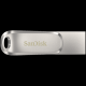 SANDISK Ultra Dual Drive Luxe USB Type-C 128GB - 150MB/s, USB 3.1 Gen 1 - EP3161177