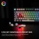 Tastatura Mehanicka Gaming Fantech MK914 RGB Atom PRO96 Wireless Mercury (red switch) - 218371