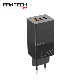 FANTECH Kućni punjač CWG301 2xPD + QC 65W, crna - EP2832605
