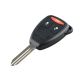 888 CAR ACCESSORIES Kućište oklop ključa 3 dugmeta za Dodge - A11-aP000