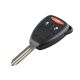 888 CAR ACCESSORIES Kućište oklop ključa 3 dugmeta za Dodge - A11-aP000