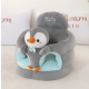 Baby Line Foteljica za bebe BABY PENGUIN GREY A12 - 8606031941316