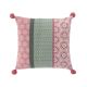Jastuk pamuk 40*40 catalaya pink pompon - A1609409