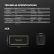 Fantech Bluetooth zvucnik FBS2 Hako Nomad crni - EP3199325