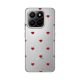 Maska za Honor X7d 4G/400 Smart 5G Red Hearts Silikonska Print - 8021445