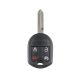 888 CAR ACCESSORIES Kuciste oklop kljuca 4 dugmeta za Ford F150 2011 - 2014,Ford F250 2011-2016 - A51-AP000
