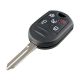 888 CAR ACCESSORIES Kuciste oklop kljuca 5 dugmeta za Ford Edge 2011-2015, Focus 2011-,Fusion 2011- - A52-AP000