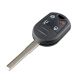 888 CAR ACCESSORIES Kuciste oklop kljuca 4 dugmeta za Ford Fiesta 2013-2017, Focus 2014-2018 - A53-AP000