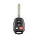 888 CAR ACCESSORIES Kućište oklop ključa toyota 4 tastera - A58-AP000