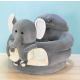 Foteljica za bebe BABY ELEPHANT GREY A5 - 8606031941101