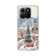 Maska za Honor X7d 4G/400 Smart 5G Christmas Town Silikonska Print Skin - 8021334