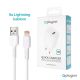 Kucni Punjac Pluginn AJ-18 QC3.0 18W sa lightning kablom beli CE - EP2796106