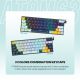 Tastatura mehanička Gaming Fantech MK874V2 RGB Atom 63 Mizu Navy (taro switch) - EP2870896