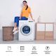 Retro Pokrivač za dvosede i kauče od 145cm do 185cm, sive boje - 1203-GRY