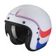 SCORPION Belfast evo soul matt white-blue-red - 15SCO78376249