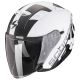 SCORPION Exo-230 qr matt white-black - 15SCO23461201