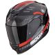 SCORPION Exo-520 evo air titan metal black-red - 15SCO172448238