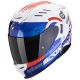 SCORPION Exo-520 evo air titan white-blue-red - 15SCO172448236