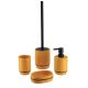 TENDANCE Posuda za sapun 3.6x12.7x9cm, žuta/crna - AA64140123