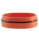 TENDANCE Posuda za sapun 3.6x12.7x9cm, narandžasta/crna - AA64140124