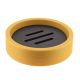 TENDANCE Posuda za sapun 11x2.8cm, zuta/crna - AA64150123