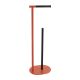 TENDANCE Podni drzač toalet papira 66.5x23x17cm, narandžasta/crna - AA96170124