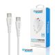 Kucni punjac Teracell Evolution TC-19, GAN, QC, PD Fast charging 45W sa PD type C kablom beli CE - 223692