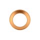 888 CAR ACCESSORIES Okvir VW znaka na volanu zlatni Passat B6-B7,Polo,Golf 6-7,Tiguan,Touran - ACWVP407G