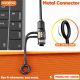MOXOM Adapter OTG MX-CB250, Lightning na Type-C, crna - AD449