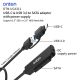 Adapter USB 3.0 + USB Type-C na SATA 2.5'' 5Gbps 50cm (OTN-UCA311) Onten - EP3032410