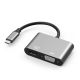 Adapter TYPE C na HDMI + VGA sivi - EP3030979