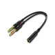 Adapter 3.5mm na 2x 3,5mm - 614530