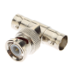 Adapter BNC male - 2xBNC female . - 09033