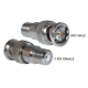 Adapter BNC male - F female . - 001872