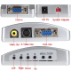 Adapter Box VGA na AUDIO JWD-H4 - 85480