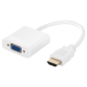 Adapter HDMI na VGA beli - 044990