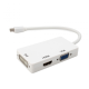 Adapter kabl za Apple mini DP na HDMI VGA DVI beli - 73989