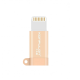 Adapter KONFULON Micro USB na iPhone lightning zlatni - 210010