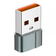 Adapter LDNIO LC150 Type-C na USB sivi - 611970