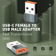 Adapter LDNIO LC150 Type C na USB sivi - 99408-1