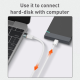 Adapter LDNIO LC150 Type C na USB sivi - 99408-1
